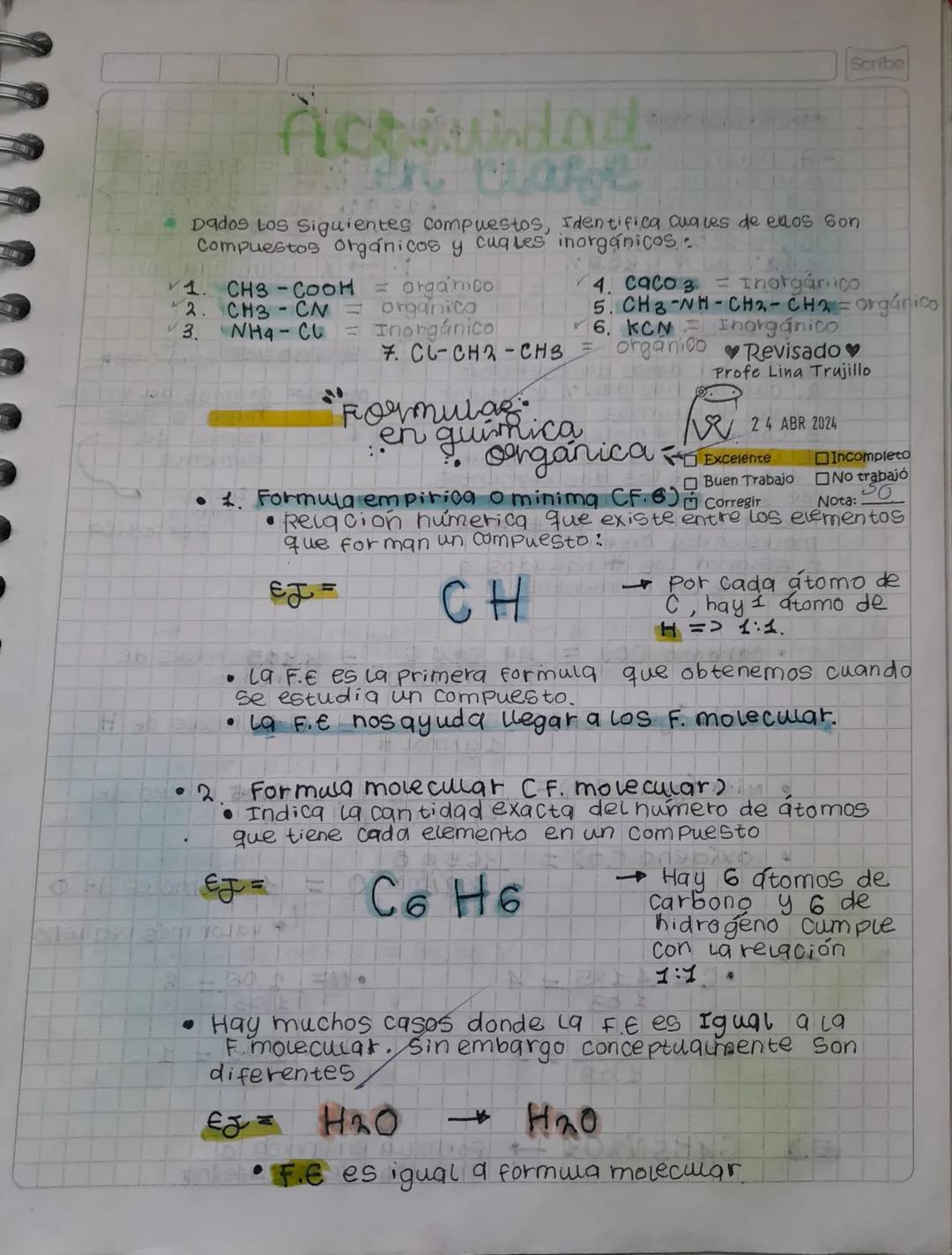 Scribe

QUIMICA
organica.

• la química orgánica o química del carbono es la rama de
La química que estudia la estructurg, Propiedades, Sin-