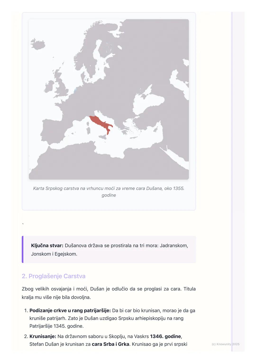 # Srpsko carstvo – Dušan Silni

Srpsko carstvo - Vrhunac srednjovekovne Srbije

Srbija je u vreme Stefana Dušana dostigla svoj vrhunac. Post