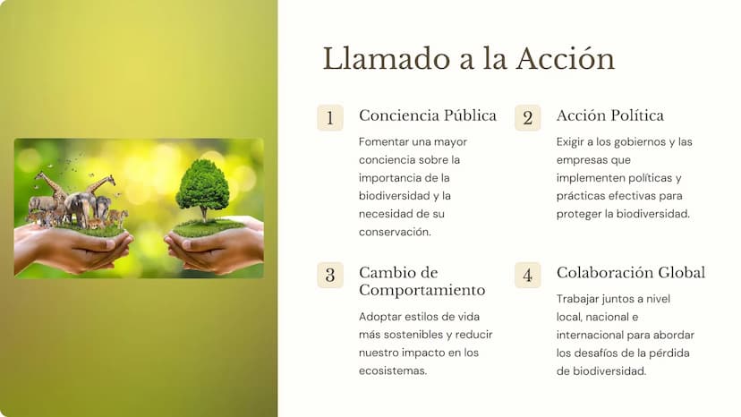 Biodiversidad:
Importancia, Amenazas
y Conservación
La biodiversidad, o la variedad de formas de vida en
nuestro planeta, es fundamental par