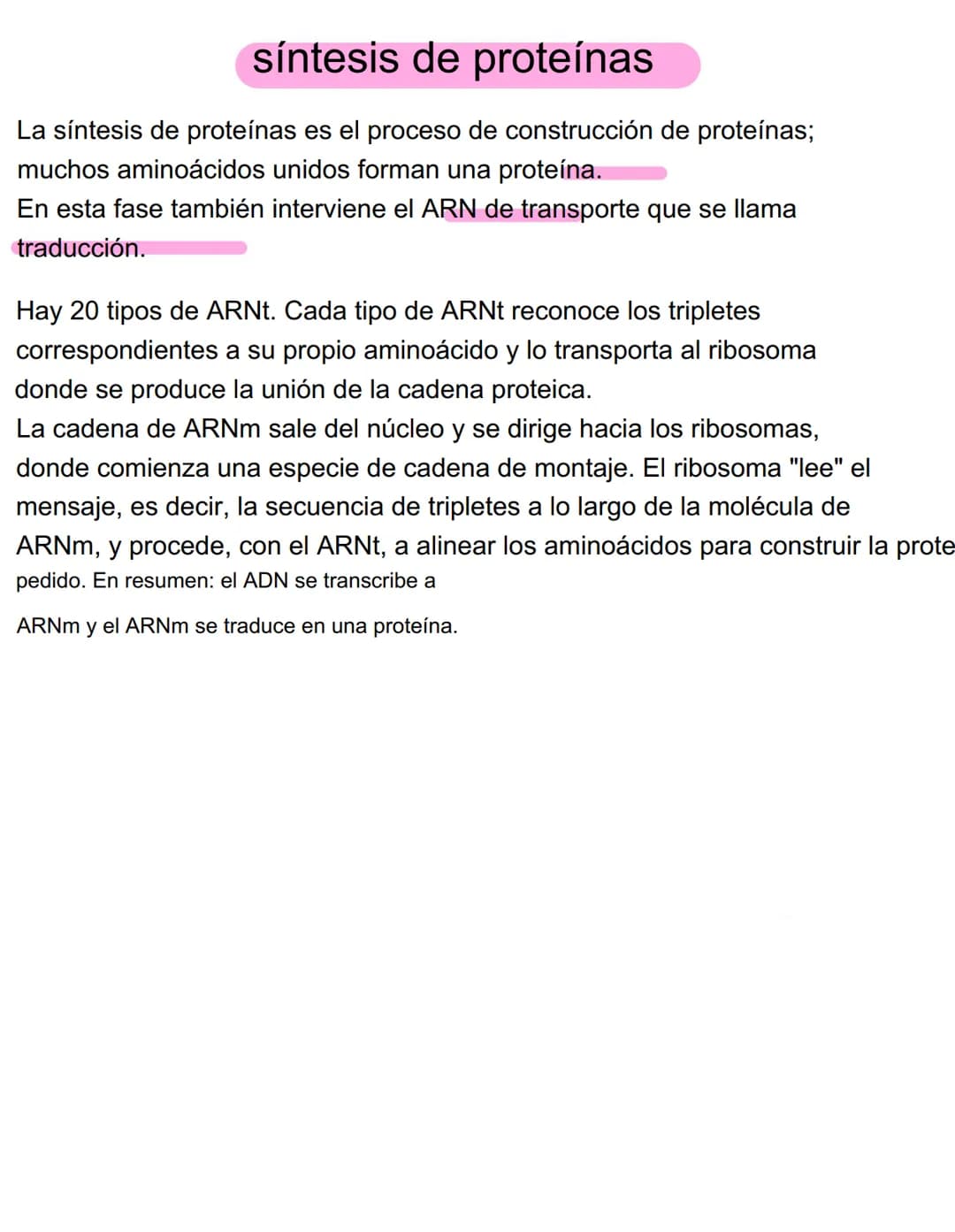 DUPLICACIÓN DEL ADN
la duplicación se produce en la fase anterior a la reproducción de la célula, es decir, la
mitosis, por lo que cada célu