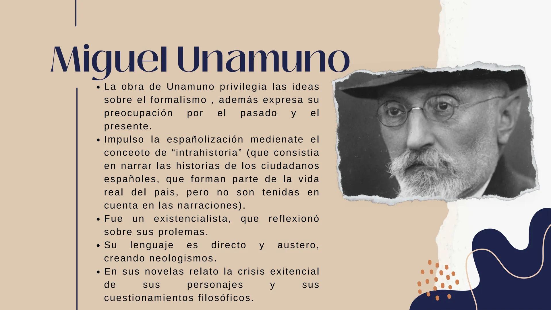Caracteristicas
(GENERACIÓN DEL 98)
I hop
che
foo RUPTURA CON LOS
MODELOS
ANTERIORES
XI
I
A
Características formafes
BUSQUEDA DE LA
BELLEZA 