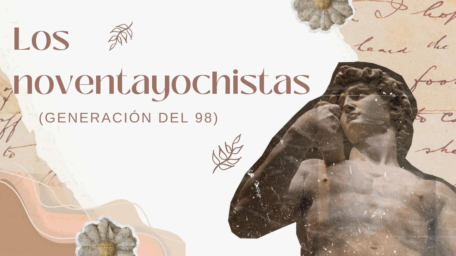 Caracteristicas
(GENERACIÓN DEL 98)
I hop
che
foo RUPTURA CON LOS
MODELOS
ANTERIORES
XI
I
A
Características formafes
BUSQUEDA DE LA
BELLEZA 