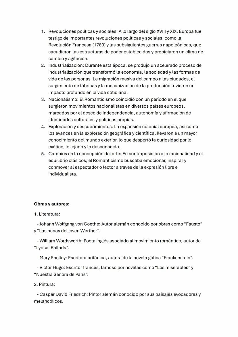 EL ROMANTICISMO
Concepto;
El romanticismo fue un movimiento cultural que surgió a finales del siglo XVIII y se
extendió hasta mediados del s