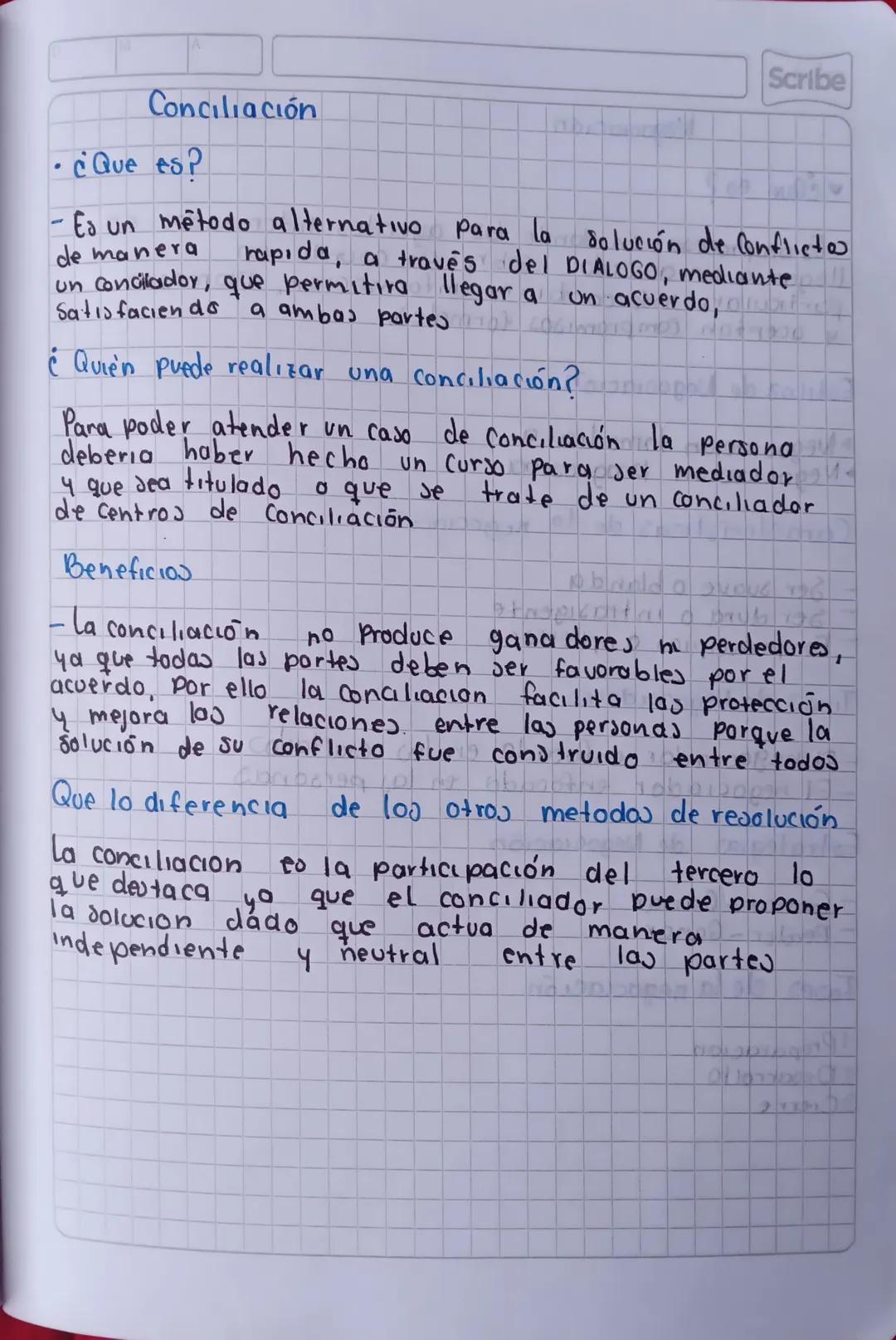 Scribe

¿Que es P

ARBITRAJE

•Es un mecanismo alternativo de solución de conflictoo
mediante la Coales las partes defieren a
arbitros la so