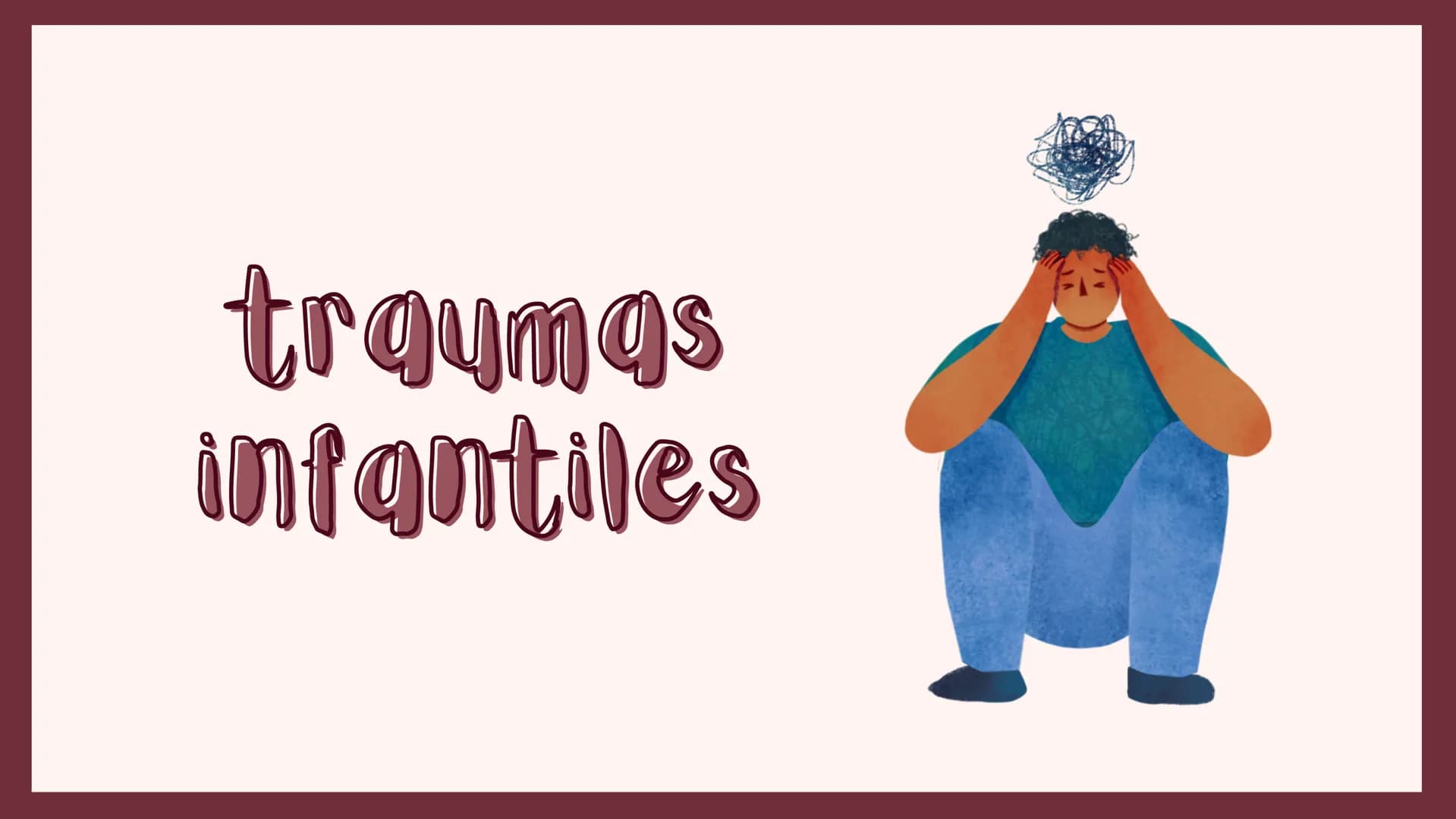 traumas
infantiles ¿Que es un trauma?
se define trauma como una emoción
o impresión negativa, fuerte y
duradera.
Un trauma surge ya sea porq