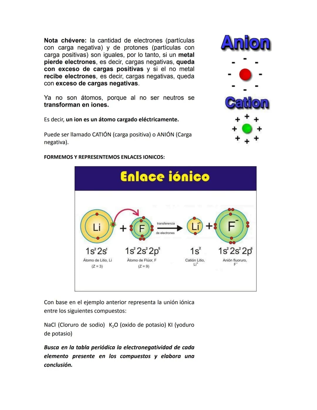 CLASE 3. QUÍMICA
FUERZAS INTRAMOLECULARES
Objetivo: Favorecer en los estudiantes la identificación de
nuevos puntos de vista en relación a l