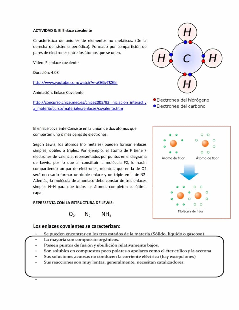 CLASE 3. QUÍMICA
FUERZAS INTRAMOLECULARES
Objetivo: Favorecer en los estudiantes la identificación de
nuevos puntos de vista en relación a l