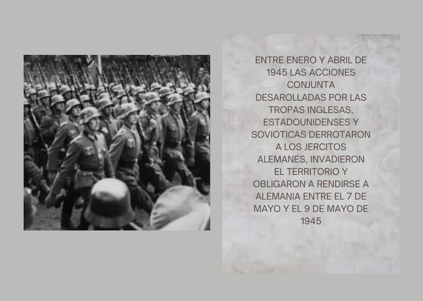 LA SEGUNDA GUERRA
MUNDIAL La Segunda Guerra Mundial fue un conflicto
armado que tuvo lugar entre los años de 1939
y 1945, y que involucró de