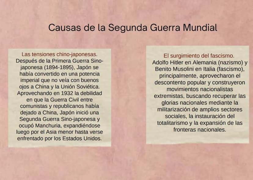 LA SEGUNDA GUERRA
MUNDIAL La Segunda Guerra Mundial fue un conflicto
armado que tuvo lugar entre los años de 1939
y 1945, y que involucró de