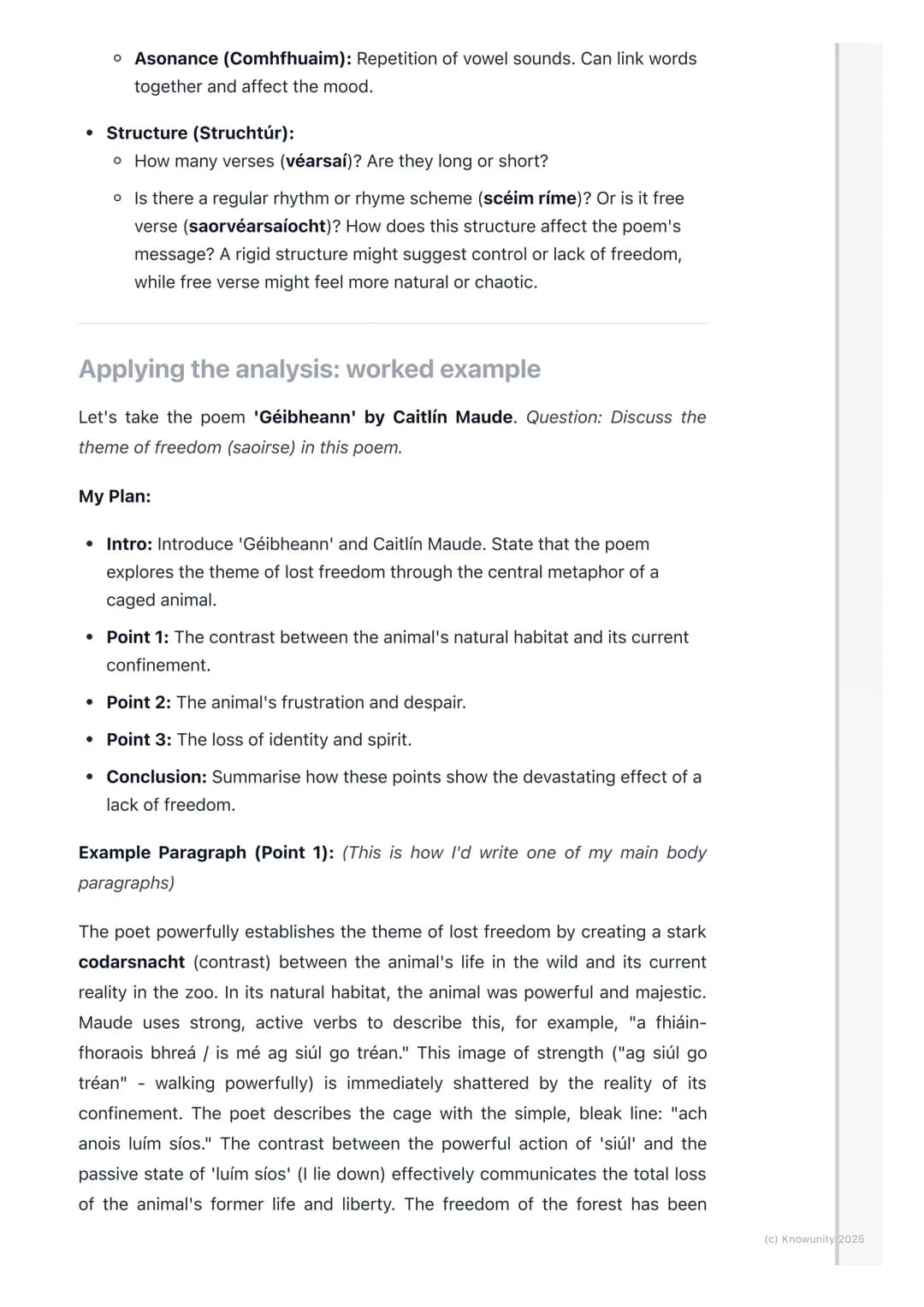 # An Fhilíocht (Poetry)

Introduction to analysing poetry

Poetry questions are a big part of Paper 2. It's not just about knowing what the
