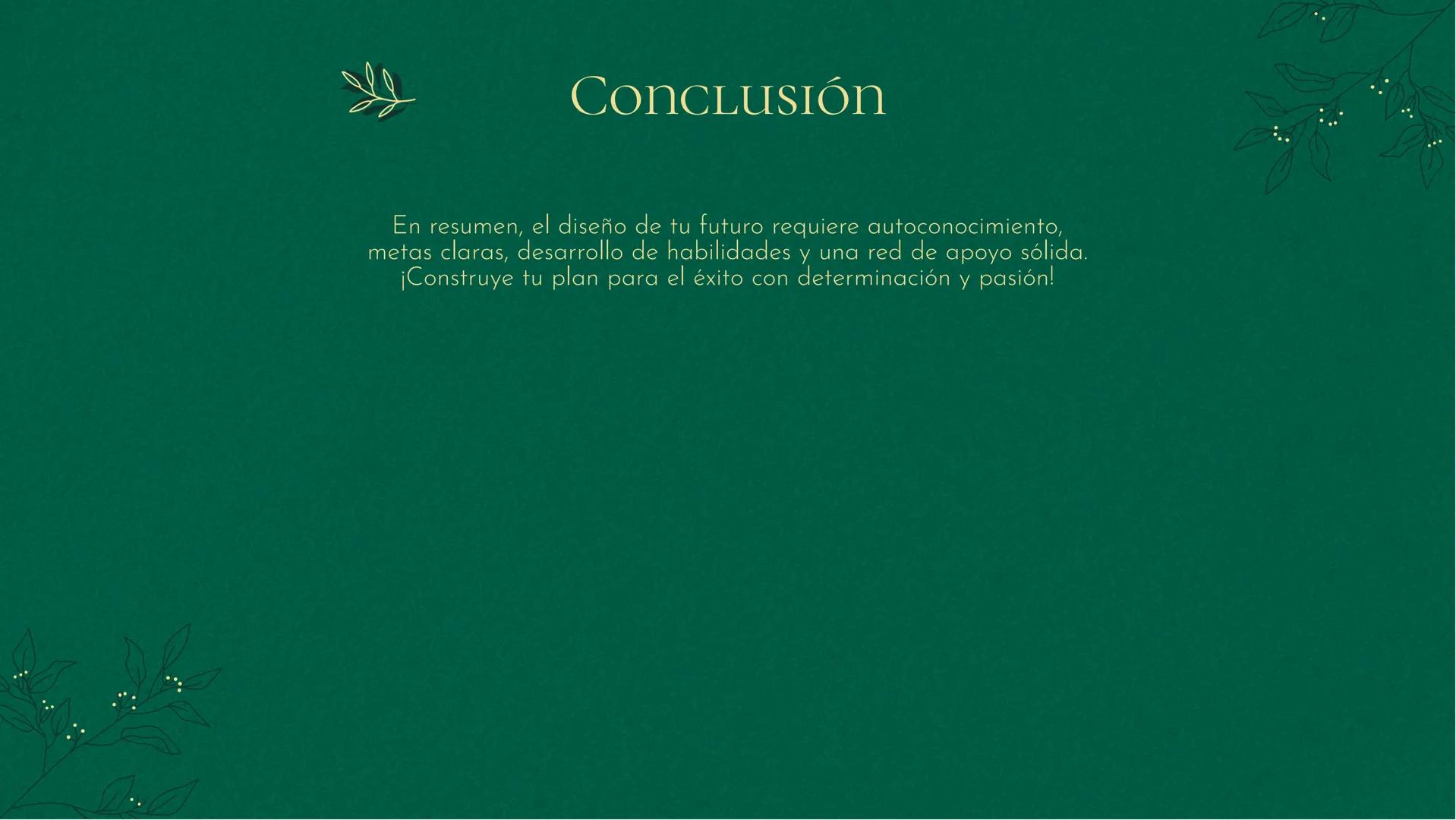 El Diseño de mi Futuro:
Un Plan para el Éxito # IntrODUCCIÓN

¡Bienvenidos a mi presentación sobre
El Diseño de mi Futuro: Un Plan para
el É