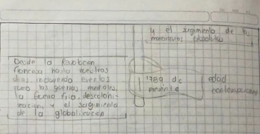 erapas De ta
HISTORIA
Este periodo abarco
dexle los primeros vestigios
homoros hasta el surgimie-
Into de los primeros
civilizaciones
desaud