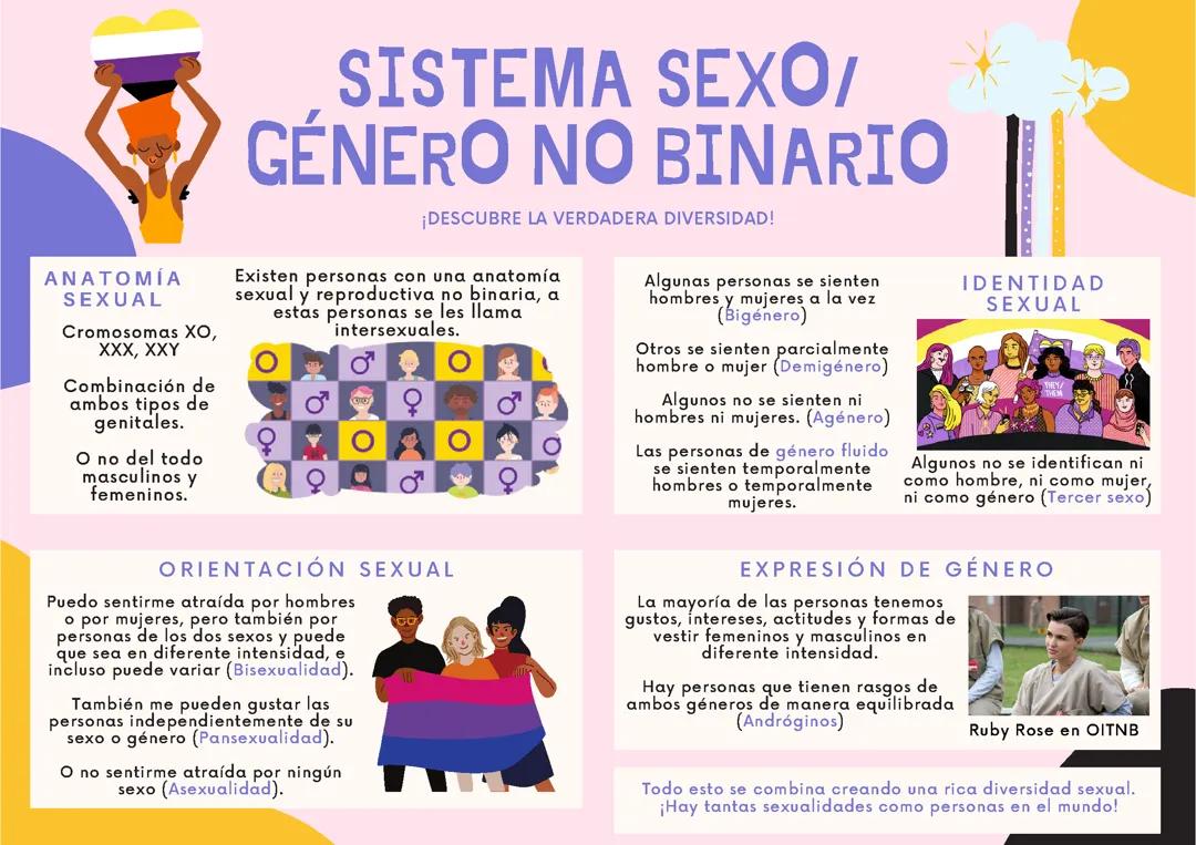 Entendiendo el Sistema Sexogénero No Binario