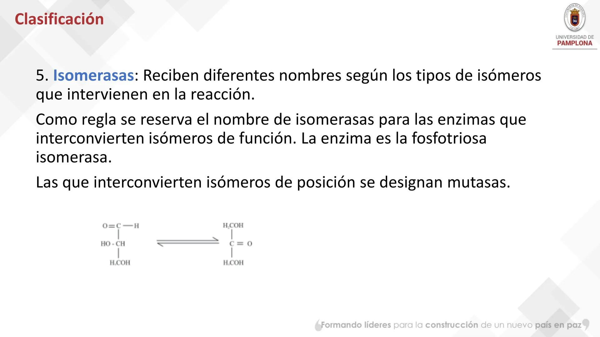 # Bioquímica Clínicaon

ENZIMOLOGÍA. Propiedades y nomenclatura, clases
de enzimas, principios generales de cinética, química
y enzimática, 