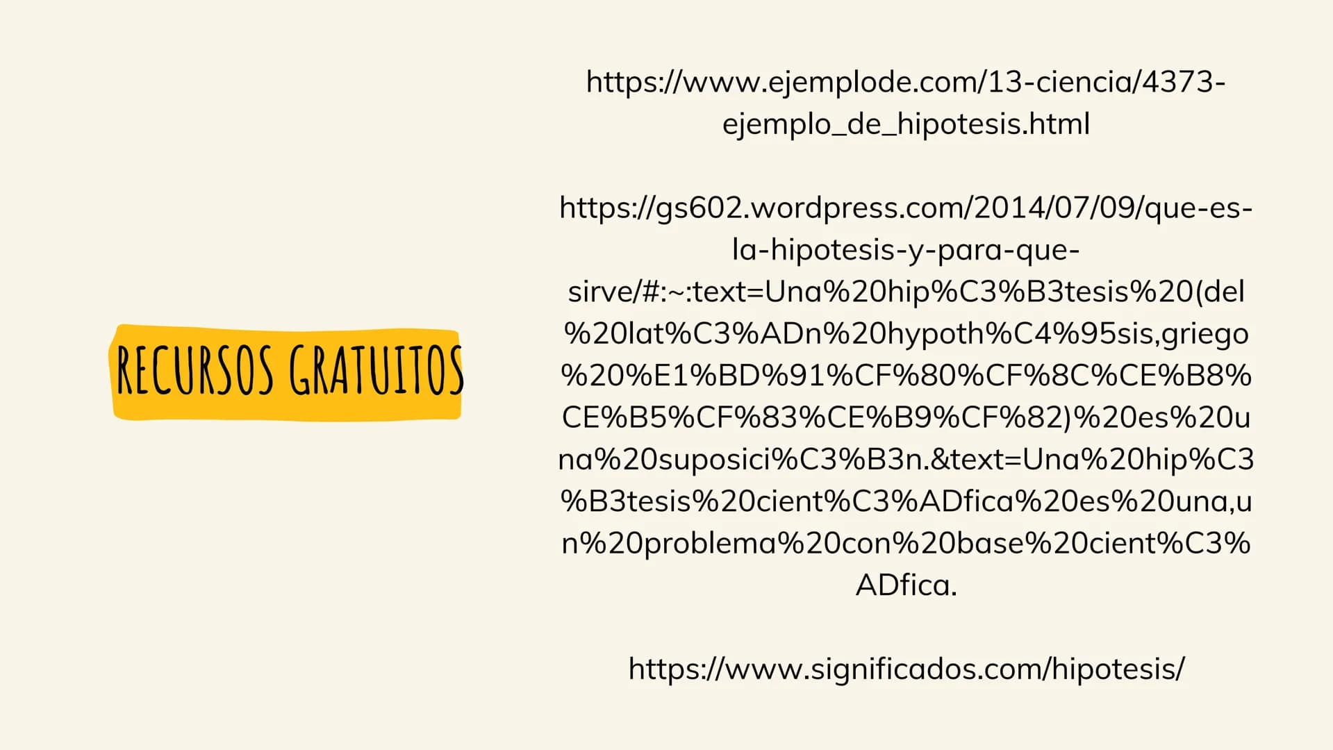 Ж
་
ее
LA HIPOTESIS
ее
*
བ
» ¿QUÉ ES LA HIPÓTESIS?
Una hipótesis es la suposición de algo que podría,
o no, ser posible.
Como tal, las hipót