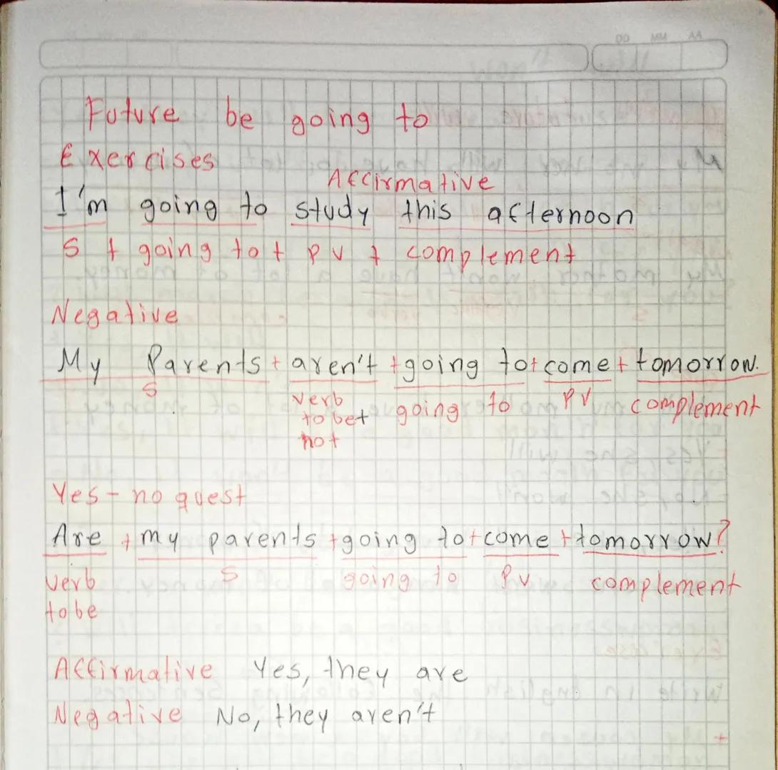 Grammar Page 9. future will

Affirmative

1

You

He

She

it '11 (=will) live

We

You

They

Negative

1

you

He

she

it won't (=will no