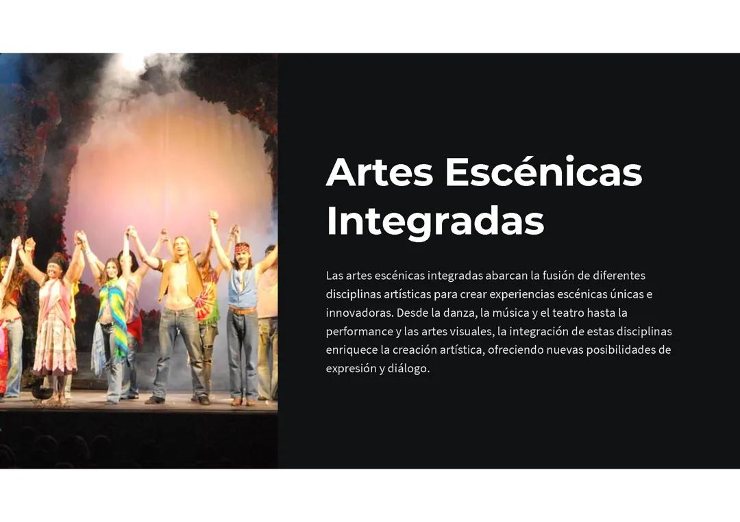 Artes Escénicas Integradas