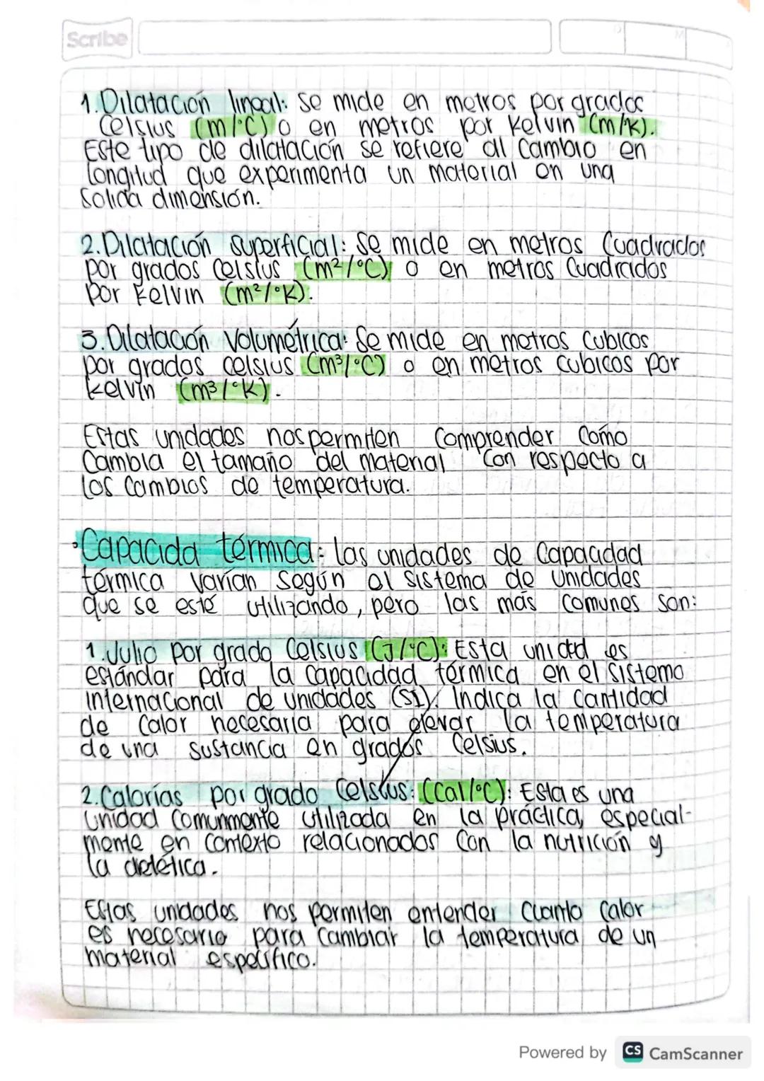 Scribe
CALOR
[s (a energia que se transmite de un cuerpo a Circ,
la
En virtud Unicamente de una diferencia
entre ellos.
de temperatura
•Tras
