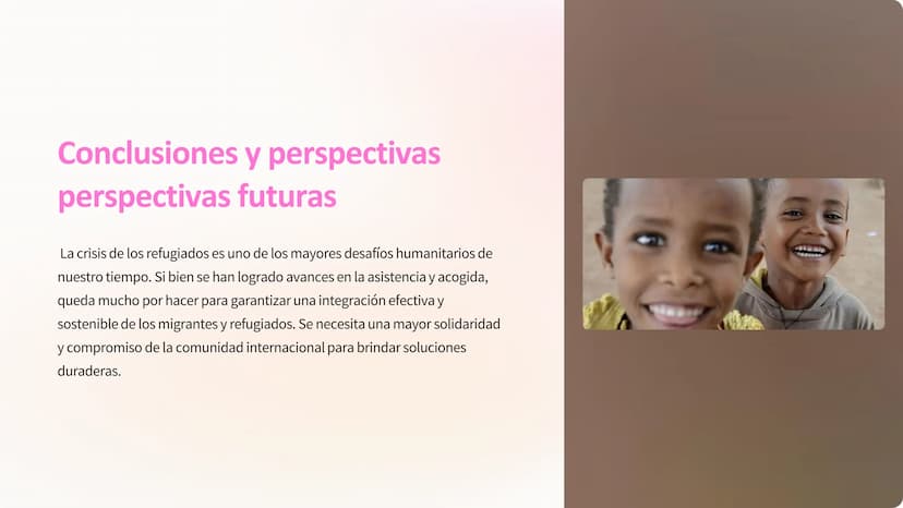 Migraciones y
refugiados: Análisis de los
flujos migratorios y los desafíos
humanitarios
La migración es el desplazamiento de personas de
un
