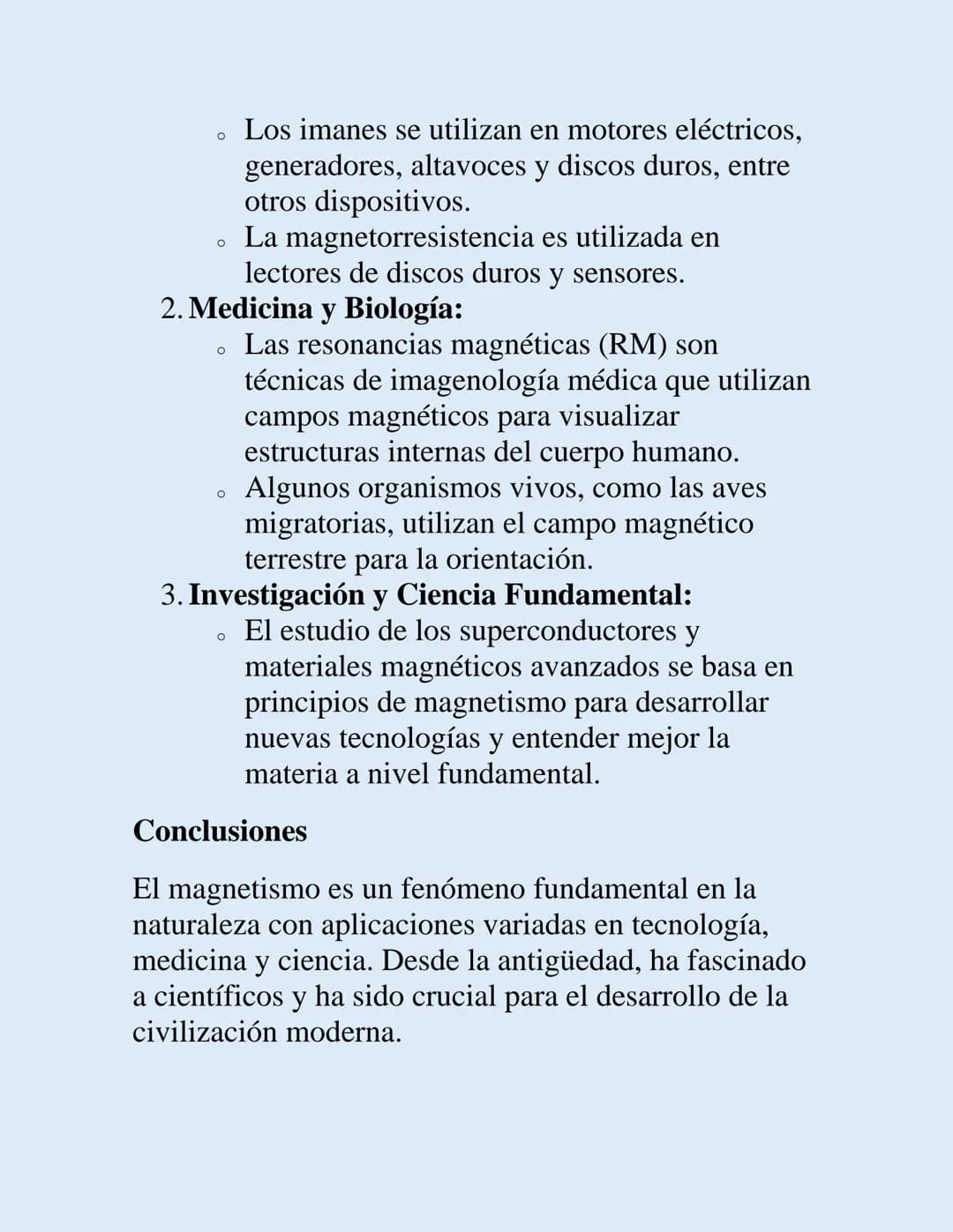 MAGNETISMO
El magnetismo es el fenómeno por el cual ciertos
materiales ejercen fuerzas atractivas o repulsivas sobre
otros materiales. Aquí 