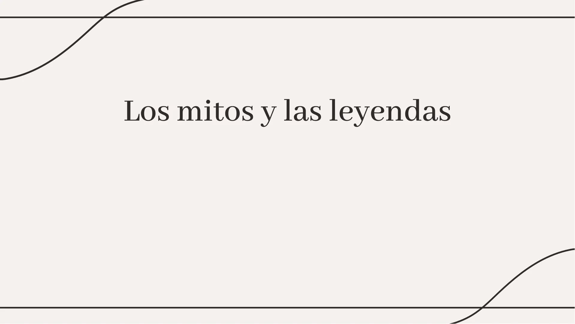 Los mitos y las leyendas Introducción
En el mundo de los mitos y leyendas, se
entrelazan la realidad y la fantasía,
transmitiendo enseñanzas