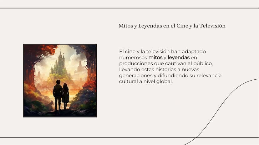 Los mitos y las leyendas Introducción
En el mundo de los mitos y leyendas, se
entrelazan la realidad y la fantasía,
transmitiendo enseñanzas