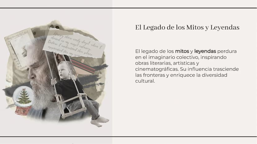 Los mitos y las leyendas Introducción
En el mundo de los mitos y leyendas, se
entrelazan la realidad y la fantasía,
transmitiendo enseñanzas