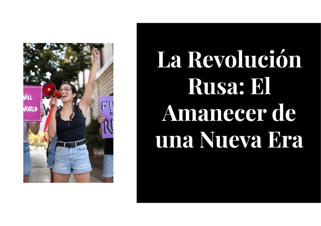 Revolución Rusa.