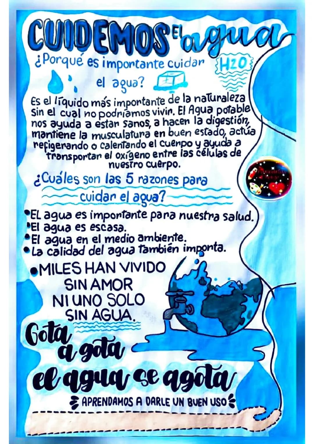 El agua