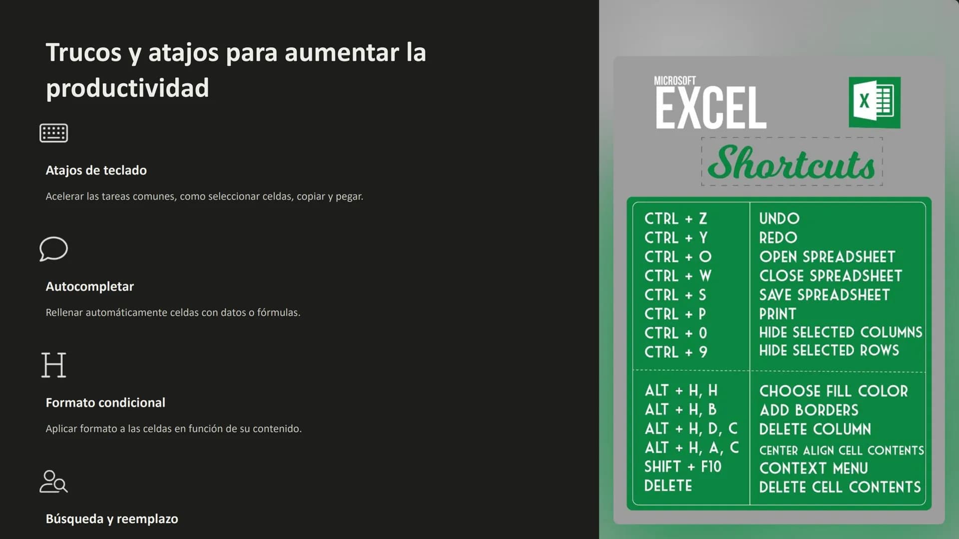 las hojas de cálculo
Graphs in Spreadsheets
Ser Vem Tids Afon p
Las hojas de cálculo son herramientas esenciales para organizar,
analizar y 