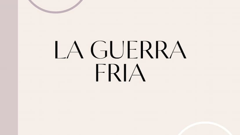 LA GUERRA
FRIA ¿Qué fue la Guerra Fría? Antecedentes de la Guerra
La Guerra Fría fue uno de los conflictos más
importantes del siglo XX. Enf