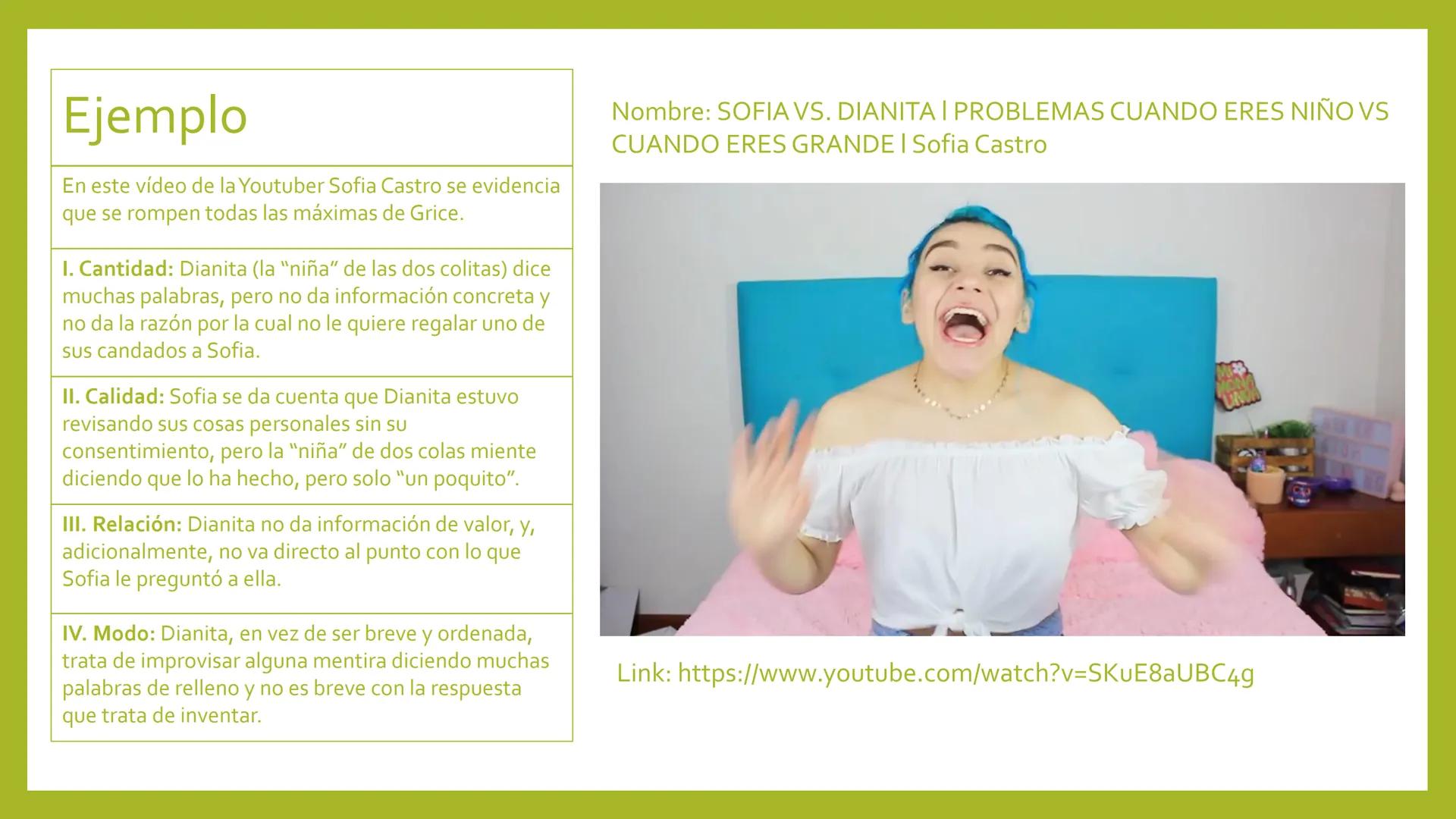 ANÁLISIS DE LAS
MÁXIMAS DE GRICE Y LOS
ACTOS DE HABLA
Materia: Competencias en Lengua Materna.
Carrera: Lenguas Modernas. Máximas de Grice
S