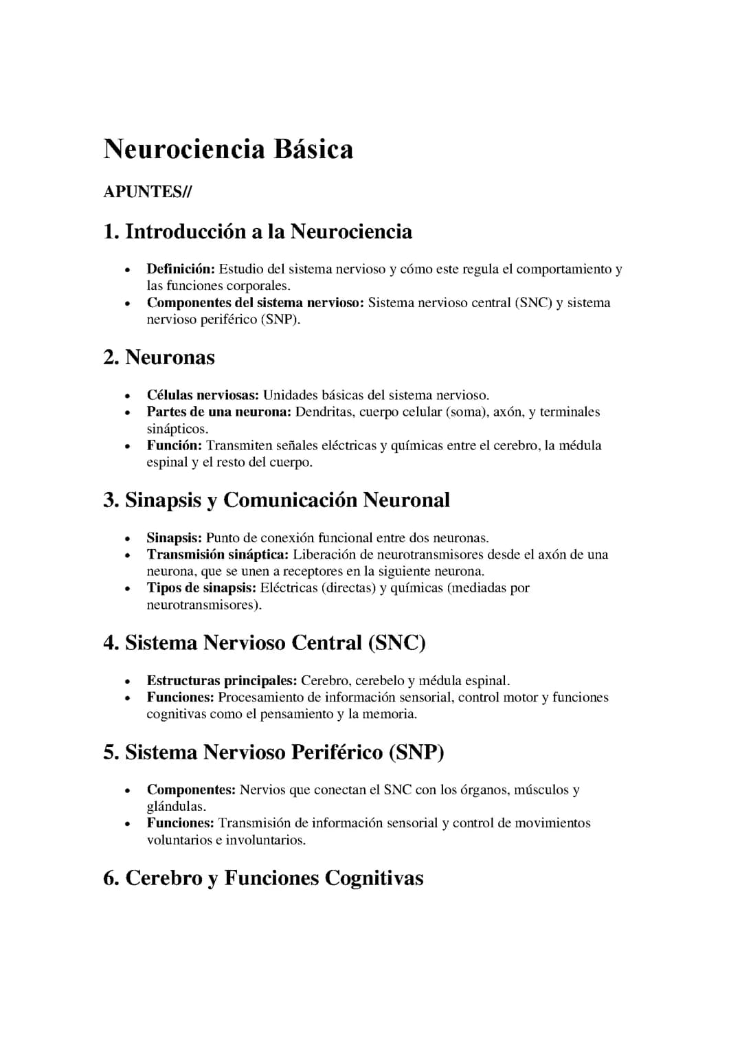 Neurociencia Básica