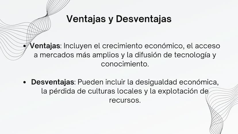 GLOBALIZACIÓN ¿Qué es la Globalizacíon?
La globalización se refiere al proceso por el cual
las barreras geográficas y políticas se vuelven
m