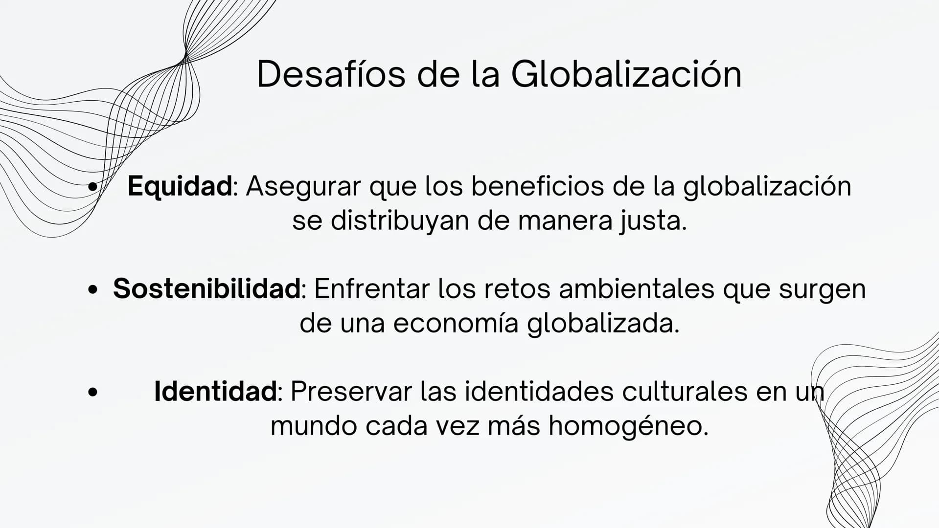 GLOBALIZACIÓN ¿Qué es la Globalizacíon?
La globalización se refiere al proceso por el cual
las barreras geográficas y políticas se vuelven
m