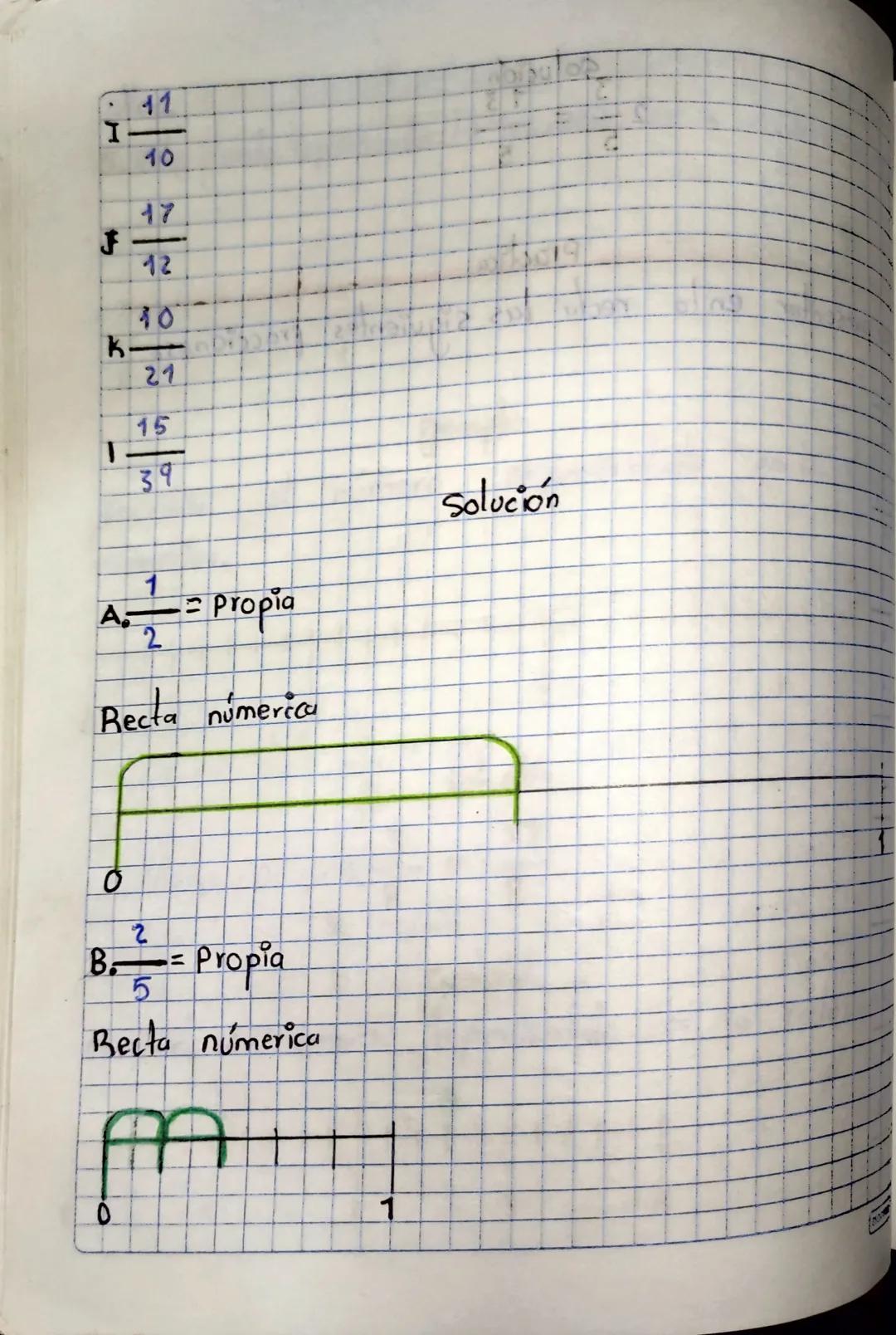 19.33
9
17
Proceso:
=
540
17
(33× 17+9) 570
17
=
17
4
746
202
=
71
72
Proceso
(2x71+4) 146
71
71
Representación De
Fracciones sobre la
Recta