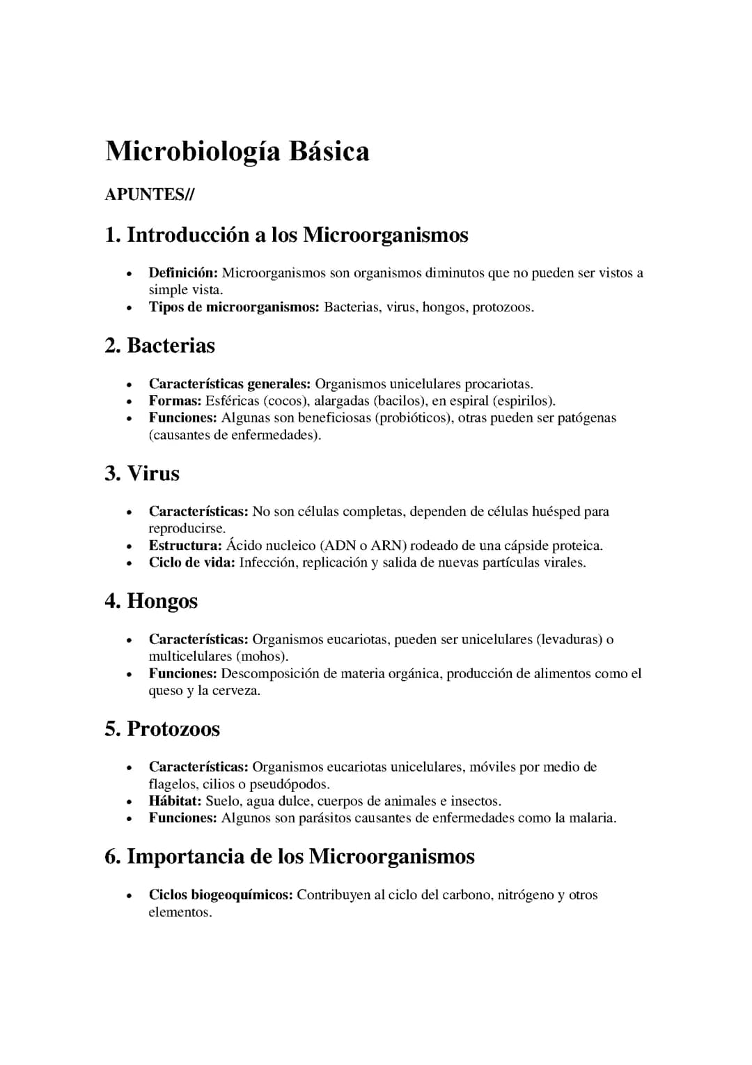 Microbiología Básica