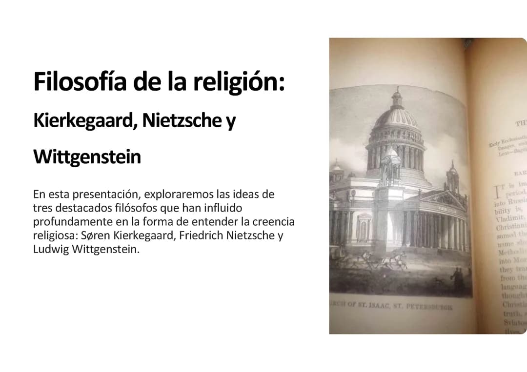Filosofía de la religión: 