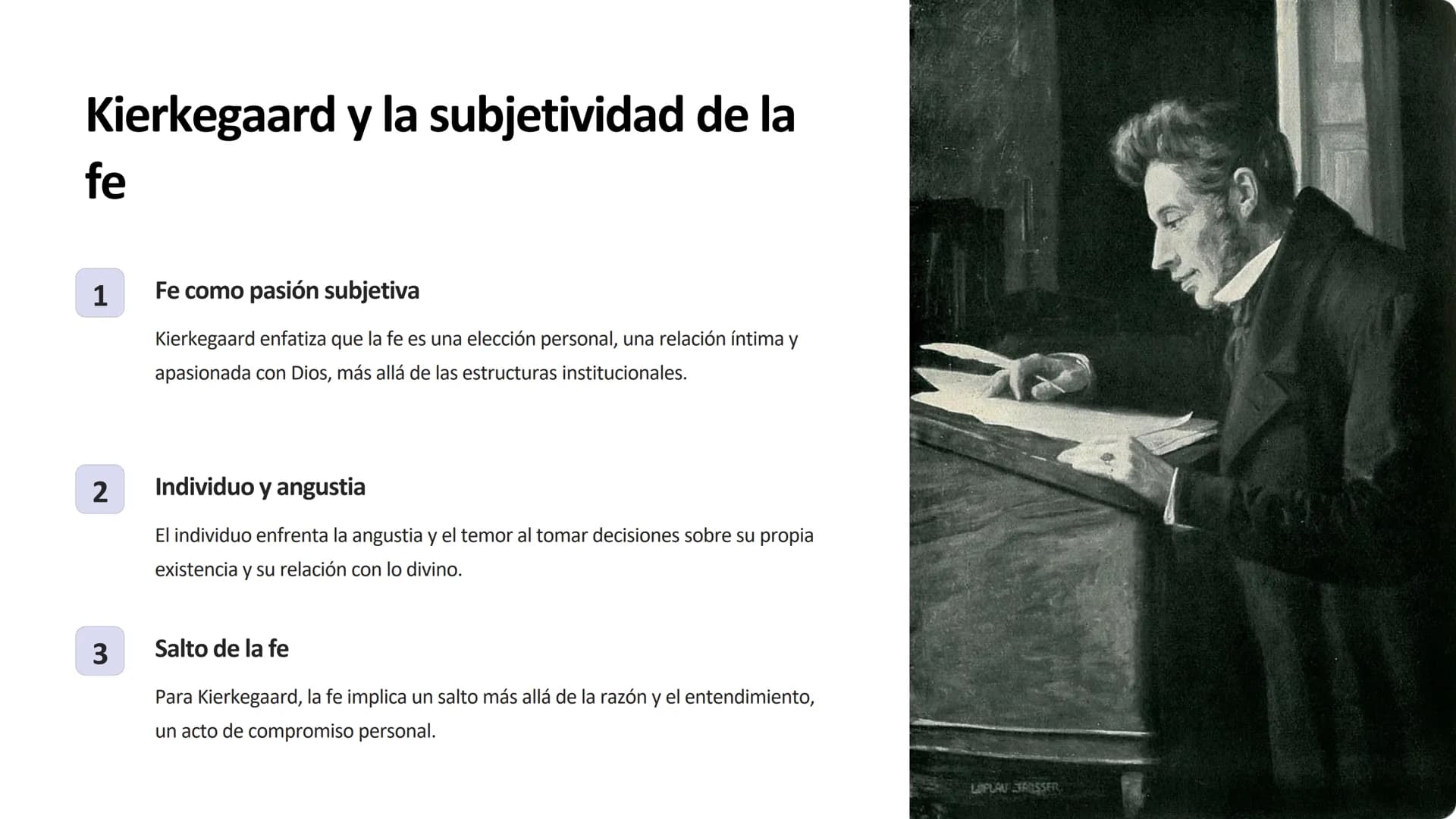 Filosofía de la religión:
Kierkegaard, Nietzsche y
Wittgenstein
En esta presentación, exploraremos las ideas de
tres destacados filósofos qu