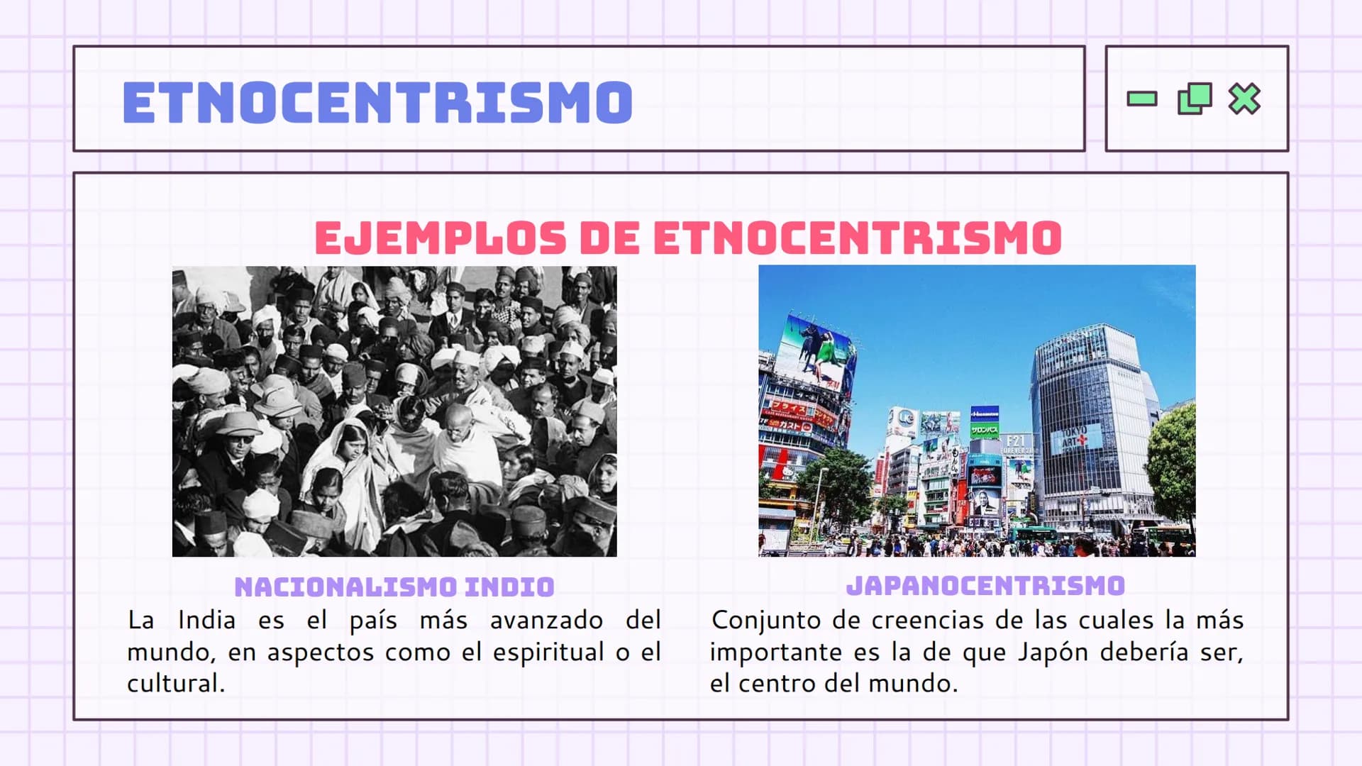 COSMOVISIÓN NACIONAL
RELATIVISMO CULTURAL,
ETNOCENTRISMO RELATIVISMO
CULTURAL RELATIVISMO CULTURAL
El relativismo cultural se trata de una c