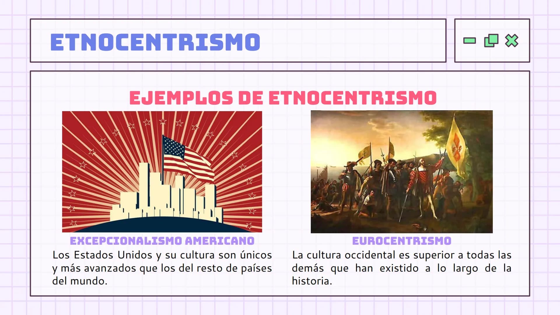 COSMOVISIÓN NACIONAL
RELATIVISMO CULTURAL,
ETNOCENTRISMO RELATIVISMO
CULTURAL RELATIVISMO CULTURAL
El relativismo cultural se trata de una c