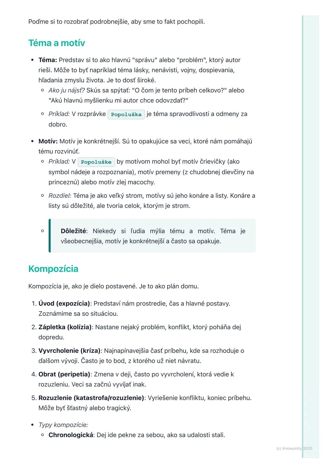 # Literárne pojmy

## 1. Prehľad literárnych pojmov

Ahojte! Takže, dnes si prejdeme kľúčové literárne pojmy, ktoré nám pomôžu
lepšie rozumi