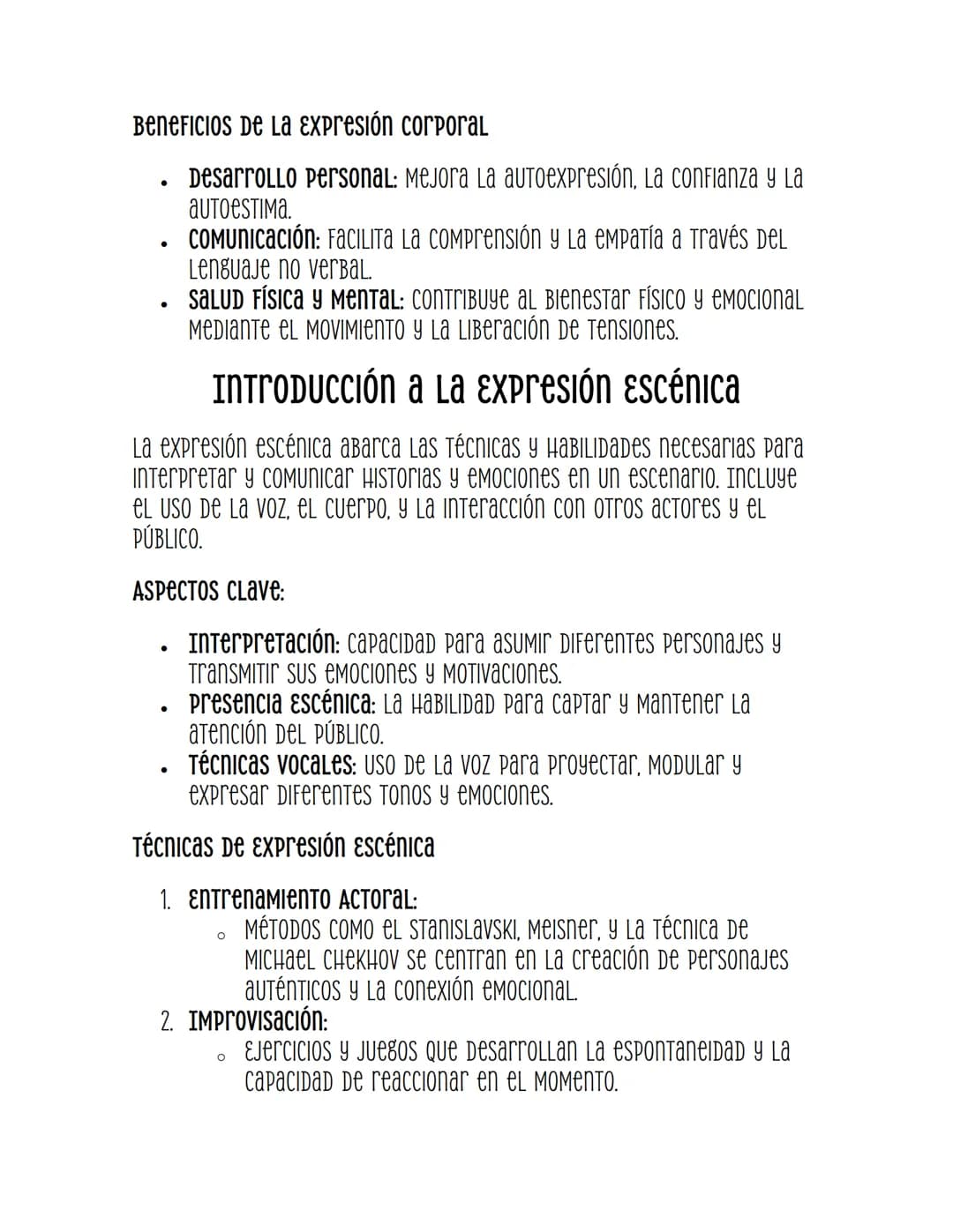 Expresión Corporal y Escénica
INTRODUCCIÓN a La expresión corporal
La expresión corporal es una Forma De Comunicación no veгваL en La Que
el