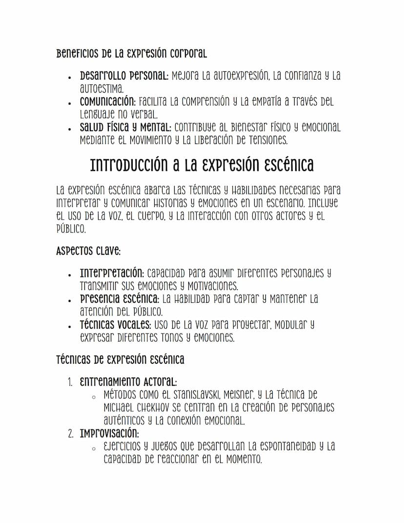Expresión Corporal y Escénica
INTRODUCCIÓN a La expresión corporal
La expresión corporal es una Forma De Comunicación no veгваL en La Que
el