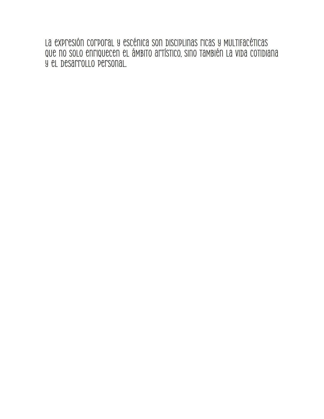 Expresión Corporal y Escénica
INTRODUCCIÓN a La expresión corporal
La expresión corporal es una Forma De Comunicación no veгваL en La Que
el