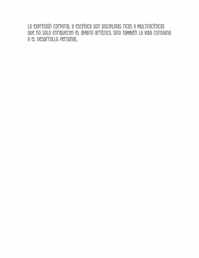 Expresión Corporal y Escénica
INTRODUCCIÓN a La expresión corporal
La expresión corporal es una Forma De Comunicación no veгваL en La Que
el