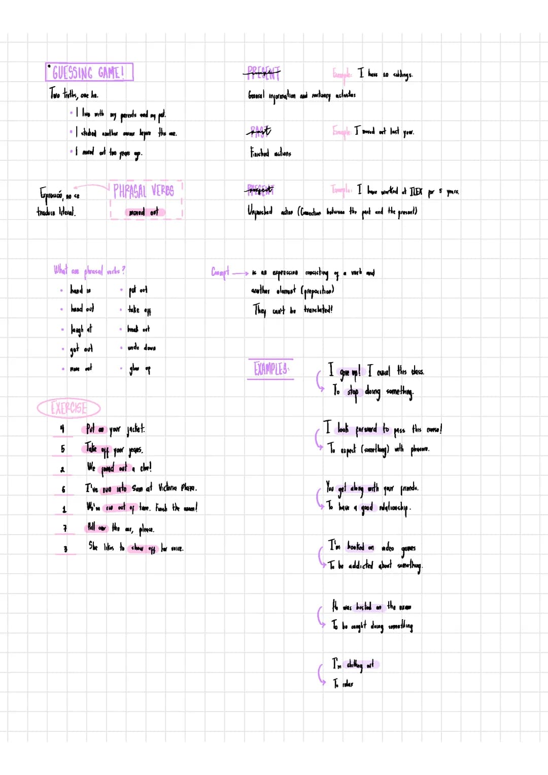Learn Phrasal Verbs with Fun Examples and PDFs