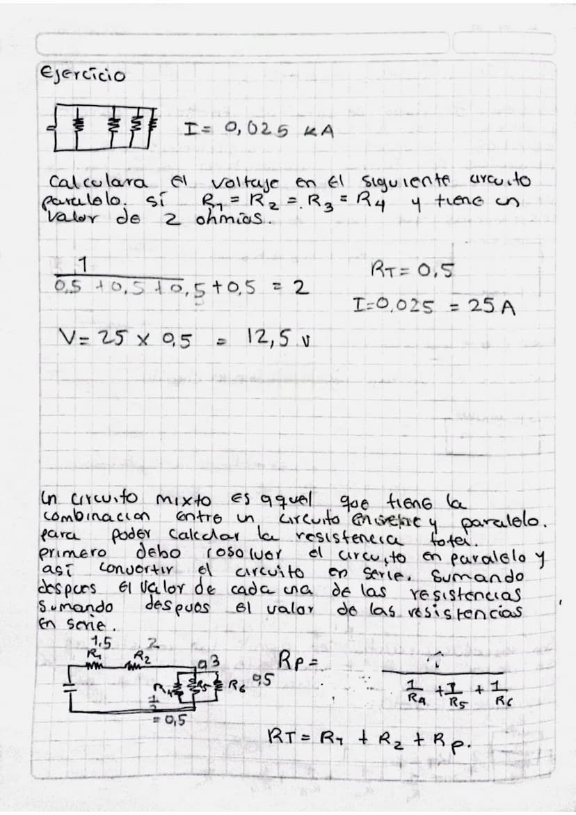 Ley de OHM
la ley de ohm describe el modo en que la
Comente
Electrica
una resistencia. _
Circula
Su enunciado es el siguiente:
"La intensida