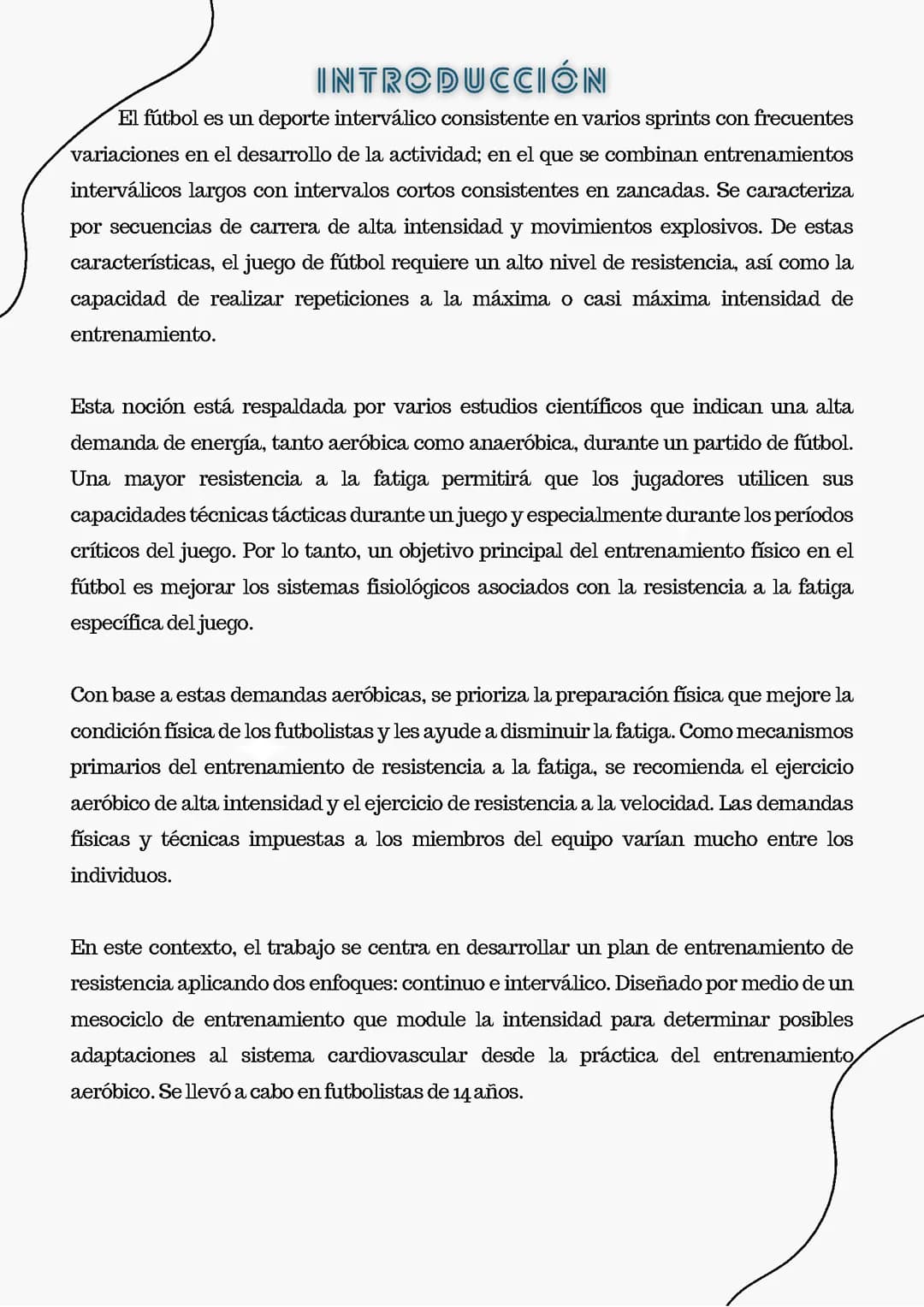 Apuntes para trabajos de educación física 