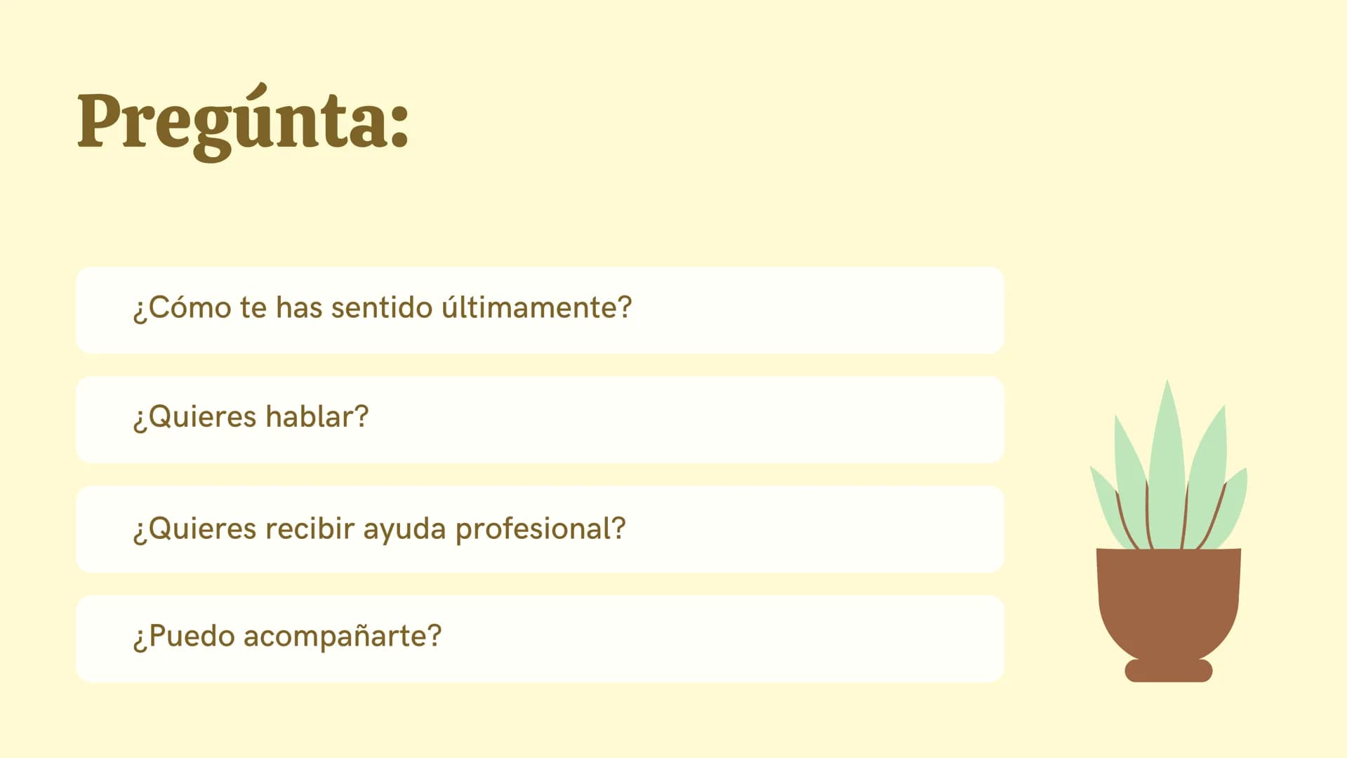 Que el
suicidio no
sea una
opción ¿Qué es el suicidio?
El suicidio ocurre cuando las personas se
hacen daño a sí mismas con el propósito
de 